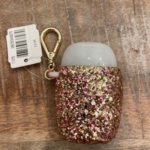 Bath & Body Works - Pocketbac holder - pink and champagne color-